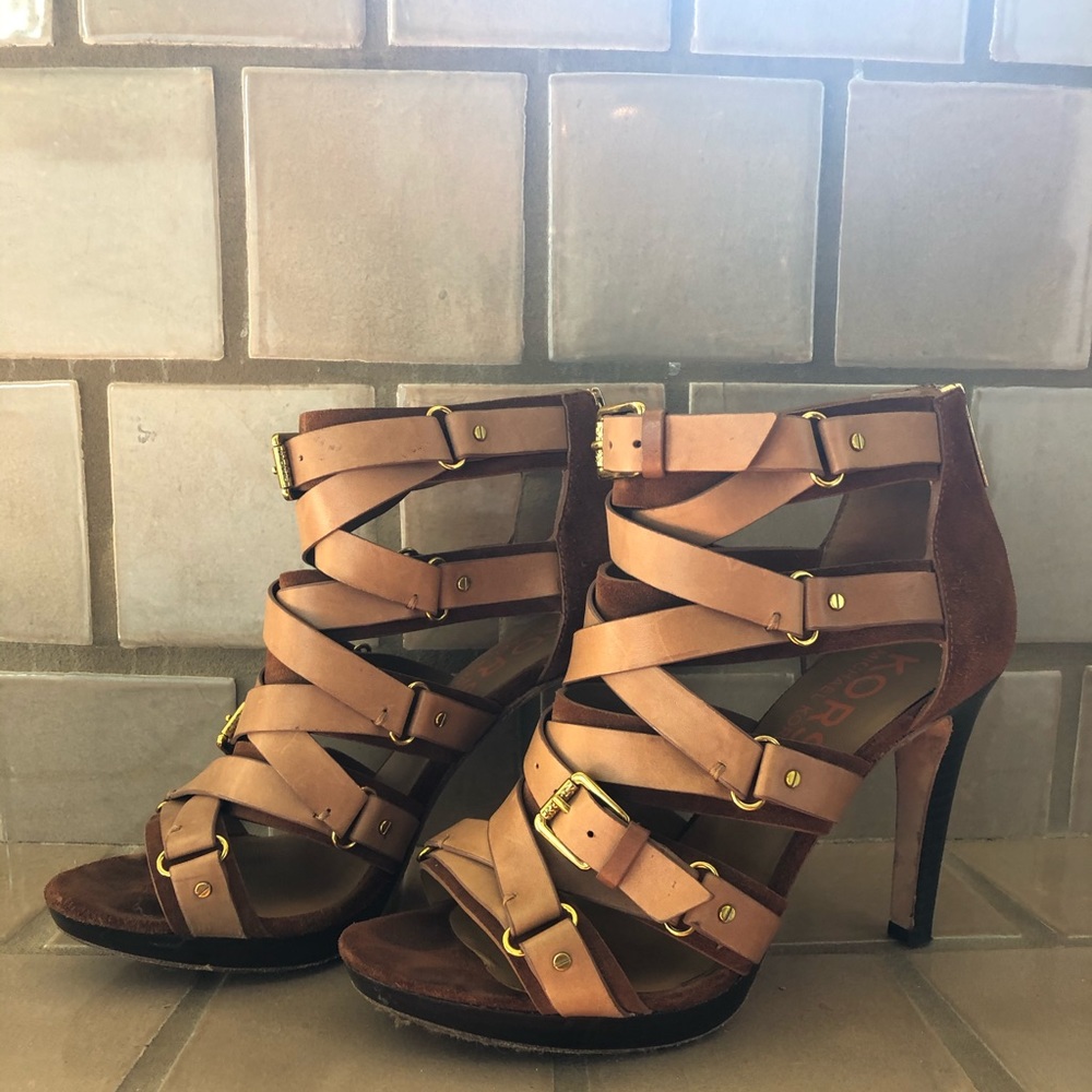 Micheal Kors Strapped heels